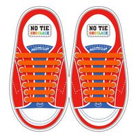 HOMAR No Tie Shoelaces for Kids and Adults - Best in Sports Fan Shoelaces - Stretch Silicone Elastic No Tie Shoe Laces with Multicolor for Sneaker Boots Board Shoes and Casual Shoes