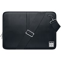 MERKURY MI-L1502-101 15.6" Canvas Strap Notebook Case (Black)