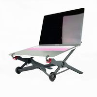 Newmodi Portable Laptop Stand Computer Accessories Adjustable Laptop Stand Portable Computer Desk New Version Laptop Stand