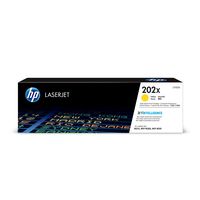 HP 202X | CF502X | Toner Cartridge | Yellow | High Yield