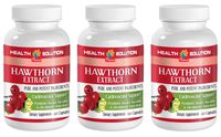 Hawthorn Berry Powder - Hawthorn Extract - Stimulate Digestive System (3 Bottles)