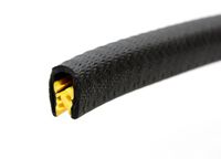 Edge Trim Black Large, 1/4" Fits Edge (10 Feet Length)