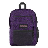 Jansport Big Campus Backpack - Lightweight 15" Laptop Bag | Purple Leopard Life