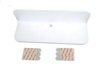 eLhook Stick-on Small Shelf (White 12")