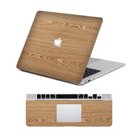 DQQH MacBook Pro 15 inch Retina 2012-2015 A1398 Sticker Full-Cover Protect Sticker Skin - Wood#2