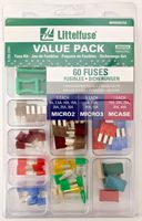 Littelfuse 00940566ZXA Micro2/Micro3 Super Value Pack (Pack of 60)