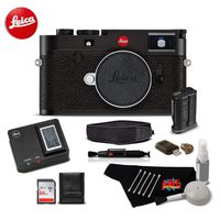 Leica M10 Digital Rangefinder 24MP Camera 20000 (Black) Bundle w/64GB SDXC Memory Card