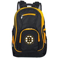 NHL Boston Bruins Colored Trim Premium Laptop Backpack
