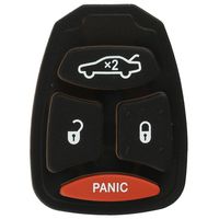 Discount Keyless Replacement Trunk Button Pad Compatible with KOBDT04A