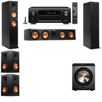 Klipsch RP-250F Tower Speakers-PL-200-5.1-Denon AVR-X3200W