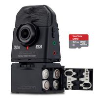 Zoom Q2n-4K Handy Video Recorder w/BCQ-2n Battery Pack + 32GB Ultra MicroSD