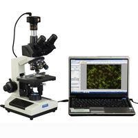OMAX 40X-2000X Darkfield Compound Trinocular Biological LED Microscope with 3.0MP USB Camera