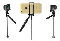 Portable Handheld Mini Video Stabilizer (Gimbal) for ANY Smart Phone or Digital Video Camera Capture Device - Create Professional Action Videos Like a Pro - Simple to Use - Folds Into Your Pocket