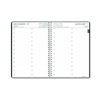 House of Doolittle 2020 Daily and Monthly 24-7 Planner Calendar, Black Cover, 7 x 10 Inches, January - December (HOD289632-20)