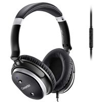 Conambo CQ6 Active Noise Cancelling Headphones, Over Ear Wired Headphones w/Mic, Strong Bass, Lightweight, 40Hours for Travel and Office