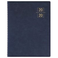 2020 Weekly Appointment Book/Planner - 53 Weeks Daily Planner Organizer, 15-Minute Increments, Flexible Cover, Twin-Wire Binding, 8.5" x 10.85"