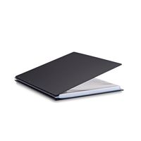 Pina Zangaro Vista 11x14 Portrait Screwpost Binder Onyx, Includes 20 Pro-Archive Sheet Protectors (34089)