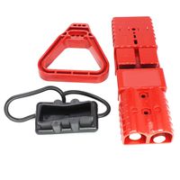 X-Haibei Battery Quick Connector Disconnect Handle Cap Kit 350A Power Plug Red