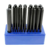 ABN Hole Transfer Punch Set for Steel, Wood, Etc - SAE Transfer Set - 28 Piece Transfer Punch Set 3/32 to 17/32in