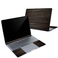 Digi-Tatoo 4-in-1 MacBook Skin Decal Sticker Compatible with Apple MacBook Air 13 Inch 2018 Release (Model A1932), Full Body Protective, Removable and Anti-Scratch, Wood Texture