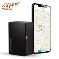 ABLEGRID GPS Tracker for Vehicles, 6800mAh-30 Days 4G LTE Real-time GPS Tracking Device for Vehicles and Persons Portable Hidden Magnetic Mini GPS Locator Tracker for Cars - with Global SIM Card