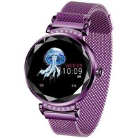 Pard Women's Smart Watch, Fashion Heart Rate Blood Pressure Activity Fitness Tracker, Purple