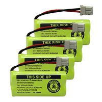 Geilienergy BT183342 BT283342 BT166342 BT266342 BT162342 BT262342 Battery Compatible with VTech CS6114 CS6419 CS6719 at&T EL52300 CL80112 VTech CS6719-2 Cordless Handsets (Pack of 4)