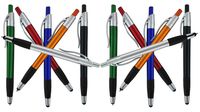 Stylus Pens for Touch Screens & Tablets: Lightweight Click Capacitive Ballpoint Pen for Tablet Touchscreens - Compatible with any Device Screen Including iPhone, iPad, Samsung Galaxy & More - 12 Pack