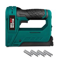 Cordless Staple Gun, NEU MASTER NTC0070 3.6V Li-ion Battery Staple Gun for DIY Small Project of Upholstery, Home Improvement and Woodworking, Including charger and staples