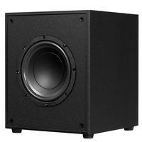 Sonart 10" 300W Powered Active Subwoofer W/Front-Firing Woofer for Surround Sound HD Home Theater Music, Black