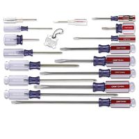 Craftsman 9-31794 Slotted Phillips Screwdriver Set, 17 Piece