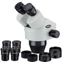 AmScope SM35180B 3.5X-180X Binocular Zoom Power Stereo Microscope Head