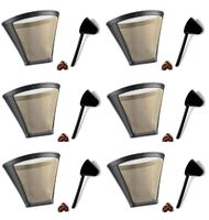 Replacement Permanent Coffee filter GTF-4 Gold Tone Filter for DCC-450 Coffee Maker with Large Coffee Scoop