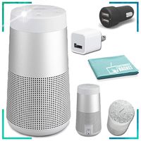 Bose SoundLink Revolve Bluetooth Speaker (Lux Gray) Essentials Bundle