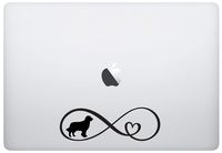 Laptop Notebook Sticker Decal - Golden Retriever Infinity Love - Skins Stickers