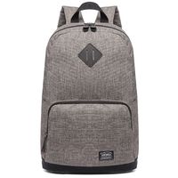 Stylish School Bookbag Kaukko College Student Laptop Backpacks fit 14" Laptops (Khaki 05-1)