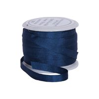 Threadart 100% Pure Silk Ribbon - 4mm Navy - No. 590-3 Sizes - 50 Colors