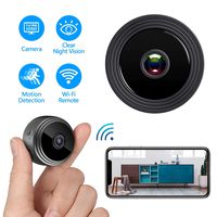 Mini Spy Camera WiFi Wireless Hidden Camera, HD 1080P Home Security Nanny Cam with Night Vision Motion Detection Alert , Small IP Camera Recording Indoor Outdoor