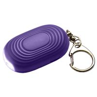 Personal Alarm Keychain - 130 dB Loud Siren Device with LED Light to Increase Safety - SOS Alert Key Chain Whistle with 3 Security Modes for Women, Men, Kids, Elderly, and Joggers by WETEN, Purple