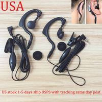FYL 2x Headset/Earpiece Mic For Motorola Radio Walkie Talkie MU350 MU354 MD207 MT352