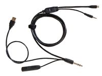 flitecordr (5 feet) - Aircraft Cockpit Audio ATC Intercom Recording Cable for GoPro Hero 3, Hero 3+, Hero 4 and Smartphones