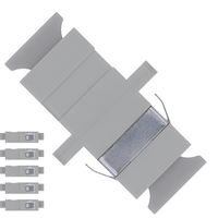 BEYONDTECH Fiber Optic SC to SC Adapter Multimode UPC Simplex - 5 Pack Fiber Optic Extender/Fiber Couplers Series