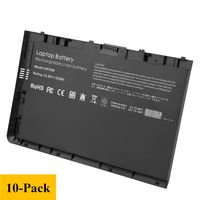 10-Pack New BT04XL 14.8V 52WH Notebook Battery for HP EliteBook Folio 9470 9470M 9480m Ultrabook BT04 BA06 HSTNN-IB3Z HSTNN-I10C 687945-001 H4Q47AA 687517-241 HSTNN-DB3Z 687517-171 BA06XL H4Q48AA