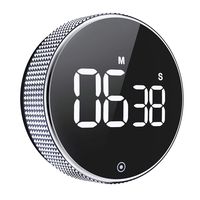 Kitchen Timer, OVEKI Magnetic Countdown Digital Timer，LED twist One Button Operation for Teacher kids and Elderly,for classroom home work fitness