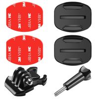 Neewer 6-in-1 Action Camera Accessory Kit for GoPro Hero Session/5 Hero 1 2 3 3+ 4 5 6 7 SJ4000 5000 6000 DBPOWER AKASO VicTsing APEMAN WiMiUS Rollei QUMOX Lightdow Campark And Sony Sports DV and More