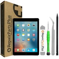 RepairPartsPlus iPad Mini 2 Screen Replacement LCD, Glass Digitizer and Home Button Premium Kit (Black)