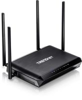TRENDnet AC2600 MU-MIMO Wireless Gigabit Router, TEW-827DRU,  Increase WiFi Performance, WiFi Guest Network, Gaming/Internet/Home Router, Beamforming, 4K streaming, Quad Stream, Dual Band Router
