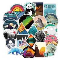 Vsco Cute Stickers for Laptops, Travel Scenery Sticker for Hydro Flask Car Bumper Bicycle Motorcycle Laptop Skateboard Snowboard Water Bottle, Nature Stickers Gift Choice, 100Pcs Outdoor Landscape