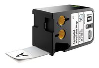 DYMO Laminated Wire Cable Wrap for DYMO XTL Label Makers, Black on White, 1-1/2", 1 Roll (1868709)