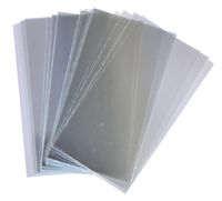 American Educational 7-1305-24-A Glass Microscope Cover Slip, 40mm Length, 22mm Width, #1 Thickness (500 Slips)